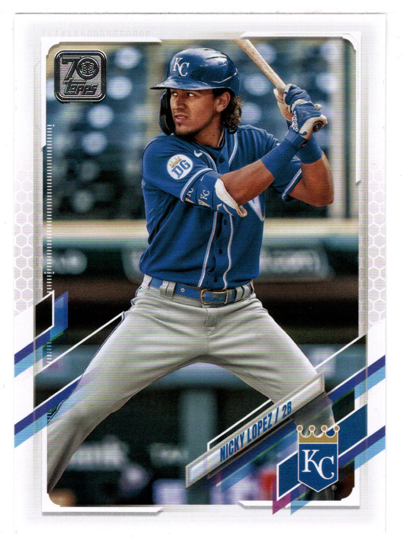 Nicky Lopez - Kansas City Royals (MLB Baseball Card) 2021 Topps # 415 Mint