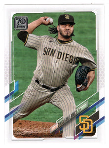 Dinelson Lamet - San Diego Padres (MLB Baseball Card) 2021 Topps # 418 Mint