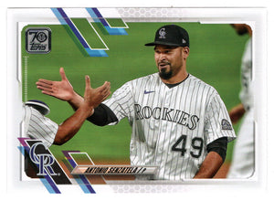 Antonio Senzatela - Colorado Rockies (MLB Baseball Card) 2021 Topps # 420 Mint