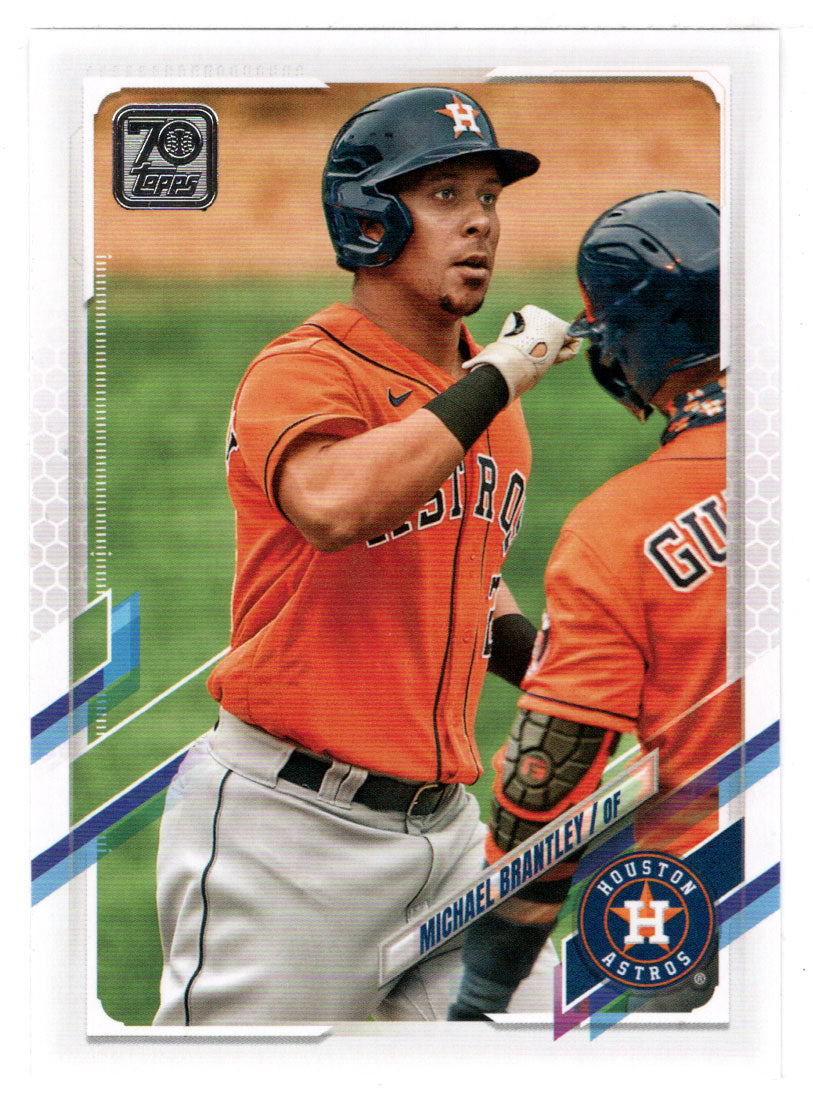 Michael Brantley - Houston Astros (MLB Baseball Card) 2021 Topps # 434 Mint