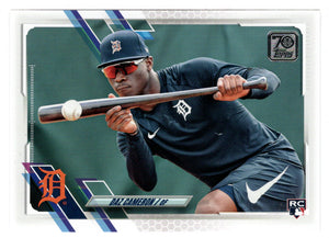 Daz Cameron RC - Detroit Tiger - Bunting (MLB Baseball Card) 2021 Topps # 441 Mint