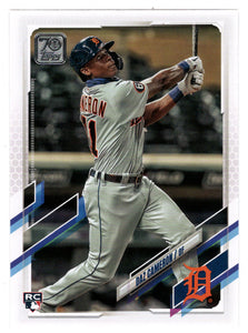 Daz Cameron RC - Detroit Tiger - Hitting (MLB Baseball Card) 2021 Topps # 441 Mint