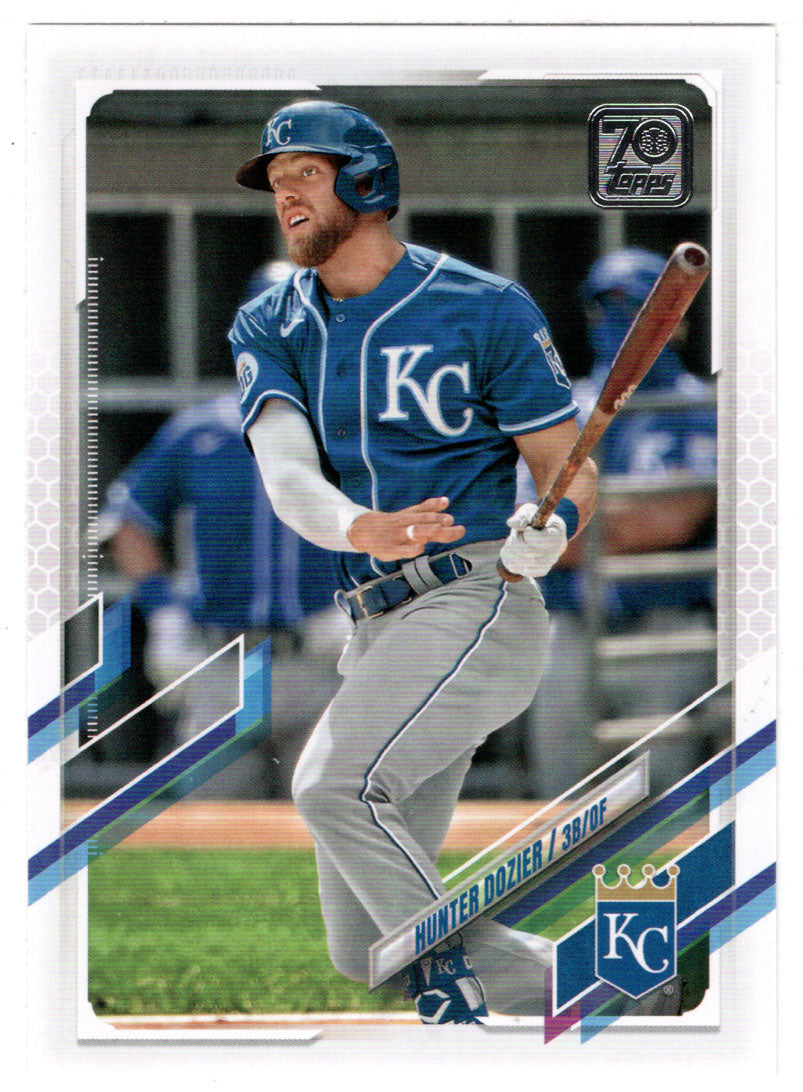 Hunter Dozier - Kansas City Royals (MLB Baseball Card) 2021 Topps # 443 Mint