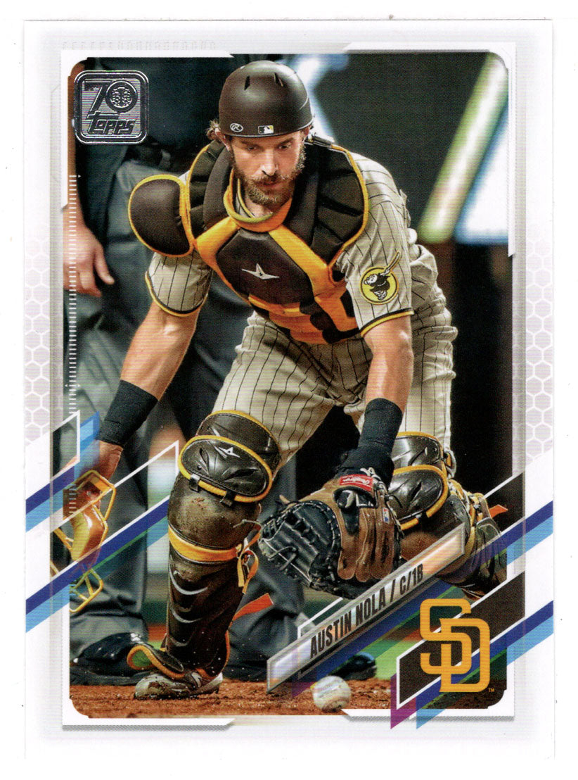 Austin Nola - San Diego Padres (MLB Baseball Card) 2021 Topps # 448 Mint