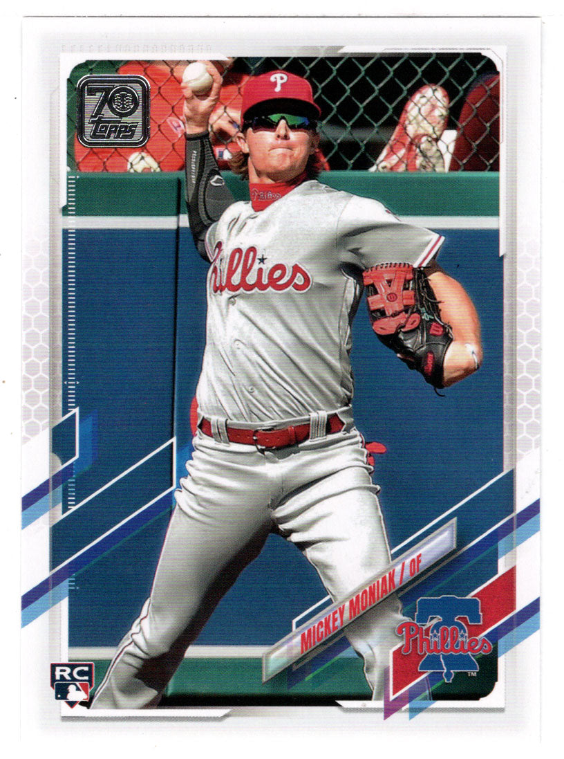 Mickey Moniak RC - Philadelphia Phillies (MLB Baseball Card) 2021 Topps # 457 Mint