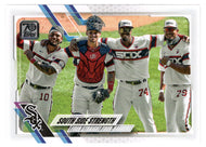 Jose Abreu - Yoan Moncada - Yasmani Grandal - Eloy Jimenez - Chicago White Sox (MLB Baseball Card) 2021 Topps # 486 Mint
