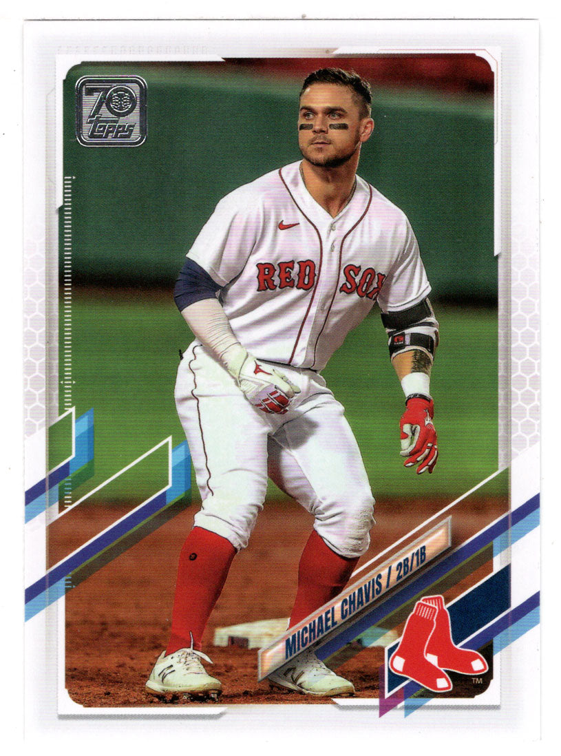 Michael Chavis - Boston Red Sox (MLB Baseball Card) 2021 Topps # 491 Mint