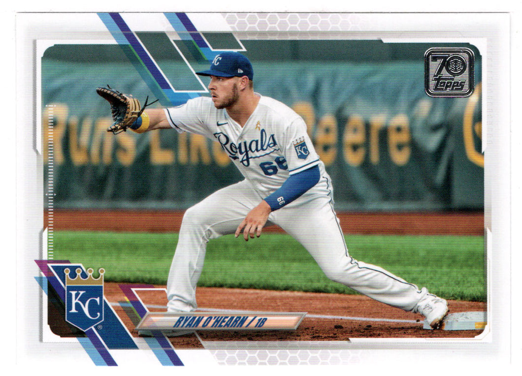 Ryan O'Hearn - Kansas City Royals (MLB Baseball Card) 2021 Topps # 492 Mint