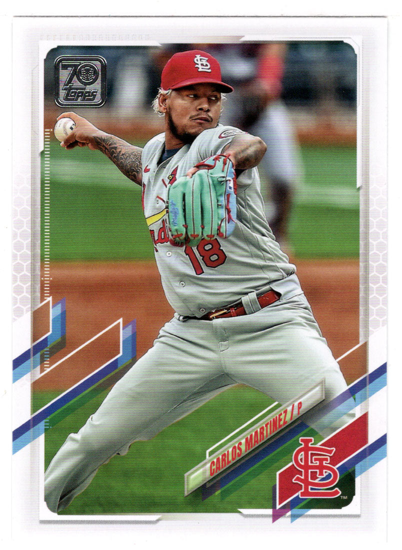 Carlos Martinez - St. Louis Cardinals (MLB Baseball Card) 2021 Topps # 496 Mint