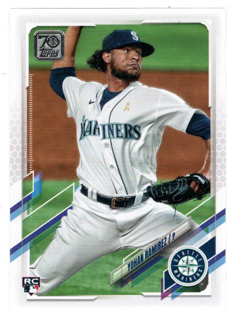 Yohan Ramirez RC - Seattle Mariners (MLB Baseball Card) 2021 Topps # 519 Mint