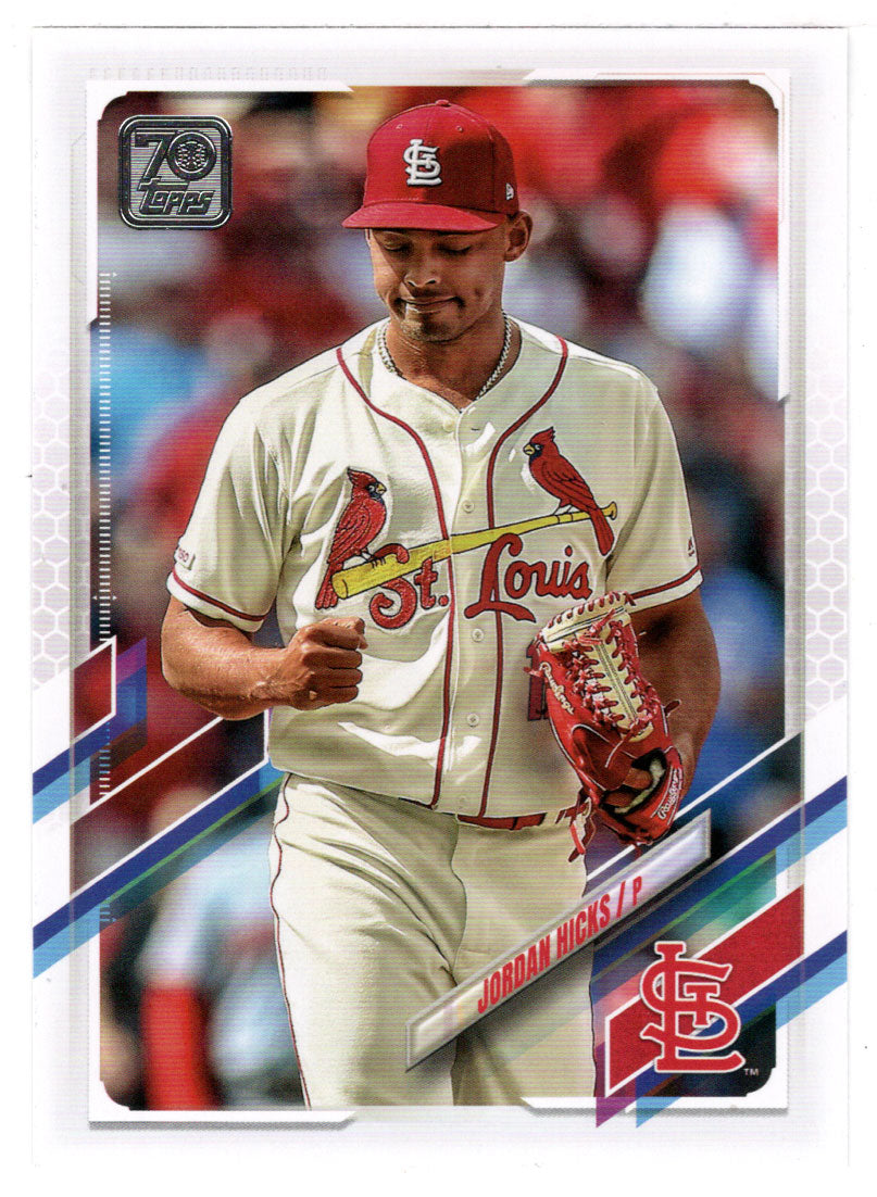 Jordan Hicks - St. Louis Cardinals (MLB Baseball Card) 2021 Topps # 536 Mint