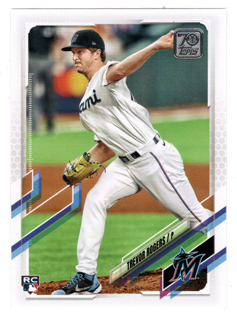 Trevor Rogers RC - Miami Marlins (MLB Baseball Card) 2021 Topps # 563 Mint