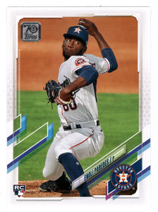 Enoli Paredes RC - Houston Astros (MLB Baseball Card) 2021 Topps # 569 Mint