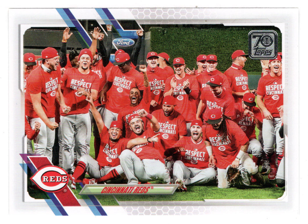 Cincinnati Reds Team Stats (MLB Baseball Card) 2021 Topps # 587 Mint