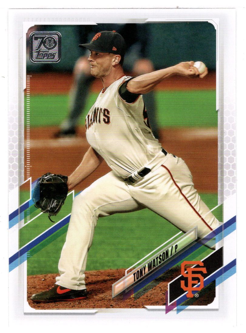 Tony Watson - San Francisco Giants (MLB Baseball Card) 2021 Topps # 589 Mint