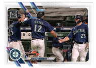 Seattle Mariners Team Stats (MLB Baseball Card) 2021 Topps # 599 Mint