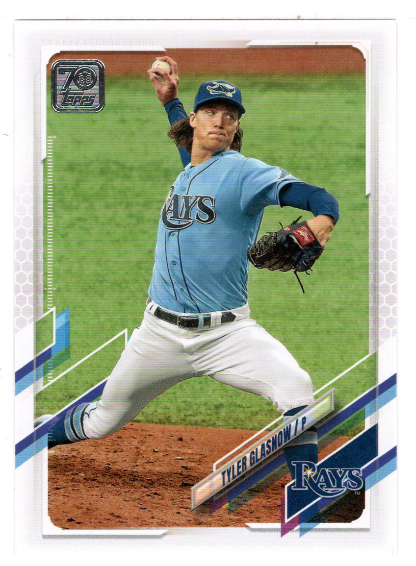 Tyler Glasnow - Tampa Bay Rays (MLB Baseball Card) 2021 Topps # 629 Mint