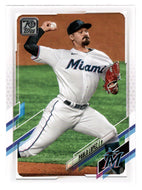 Pablo Lopez - Miami Marlins (MLB Baseball Card) 2021 Topps # 634 Mint