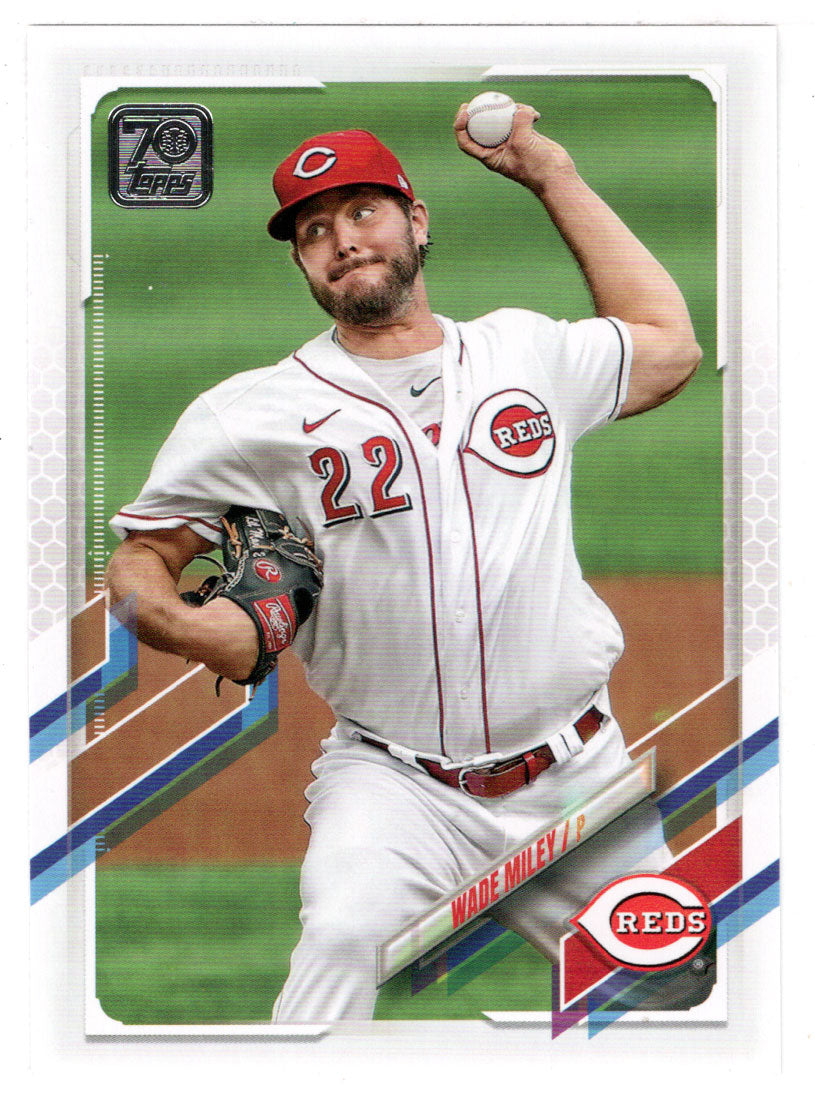 Wade Miley - Cincinnati Reds (MLB Baseball Card) 2021 Topps # 638 Mint