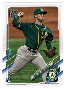 Daulton Jefferies RC - Oakland Athletics (MLB Baseball Card) 2021 Topps # 656 Mint