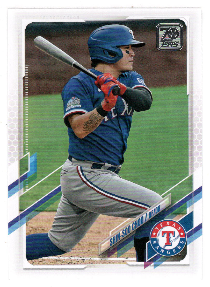 Shin-Soo Choo - Texas Rangers (MLB Baseball Card) 2021 Topps # 657 Mint