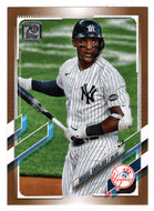 Miguel Andujar 241/2021 - New York Yankees (MLB Baseball Card) 2021 Topps GOLD # 30 Mint