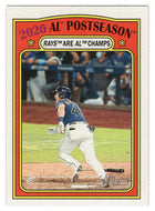 Mike Brosseau - Tampa Bay Rays - 2020 AL Post Season (MLB Baseball Card) 2021 Topps Heritage # 22 Mint