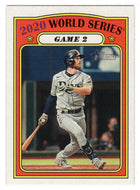 2020 World Series - Game 2 (MLB Baseball Card) 2021 Topps Heritage # 27 Mint