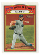 2020 World Series - Game 5 (MLB Baseball Card) 2021 Topps Heritage # 29 Mint