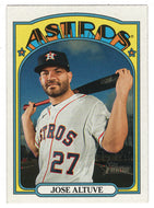 Jose Altuve - Houston Astros (MLB Baseball Card) 2021 Topps Heritage # 43 Mint