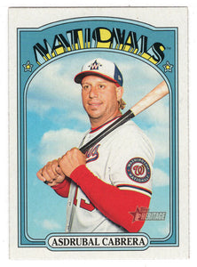 Asdrubal Cabrera - Washington Nationals (MLB Baseball Card) 2021 Topps Heritage # 66 Mint