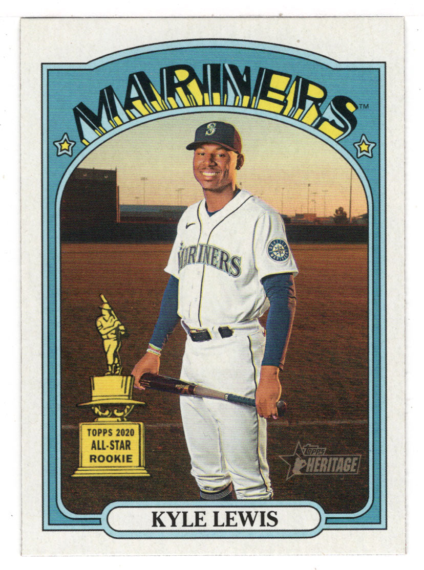 Kyle Lewis - Seattle Mariners (MLB Baseball Card) 2021 Topps Heritage # 101 Mint