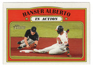 Hanser Alberto - Baltimore Orioles - In Action (MLB Baseball Card) 2021 Topps Heritage # 128 Mint