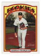 German Marquez - Colorado Rockies (MLB Baseball Card) 2021 Topps Heritage # 153 Mint