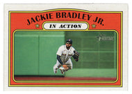 Jackie Bradley Jr. - Boston Red Sox - In Action (MLB Baseball Card) 2021 Topps Heritage # 172 Mint