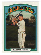 Keston Hiura - Milwaukee Brewers (MLB Baseball Card) 2021 Topps Heritage # 177 Mint