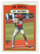 Jo Adell - Los Angeles Angels - In Action (MLB Baseball Card) 2021 Topps Heritage # 188 Mint