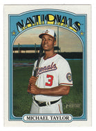 Michael Taylor - Washington Nationals (MLB Baseball Card) 2021 Topps Heritage # 200 Mint