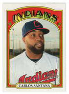 Carlos Santana - Cleveland Indians (MLB Baseball Card) 2021 Topps Heritage # 206 Mint