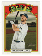 Brandon Lowe - Tampa Bay Rays (MLB Baseball Card) 2021 Topps Heritage # 241 Mint