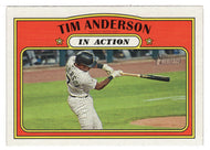 Tim Anderson - Chicago White Sox - In Action (MLB Baseball Card) 2021 Topps Heritage # 244 Mint