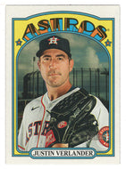 Justin Verlander - Houston Astros (MLB Baseball Card) 2021 Topps Heritage # 247 Mint