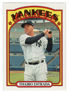 Thairo Estrada - New York Yankees (MLB Baseball Card) 2021 Topps Heritage # 258 Mint