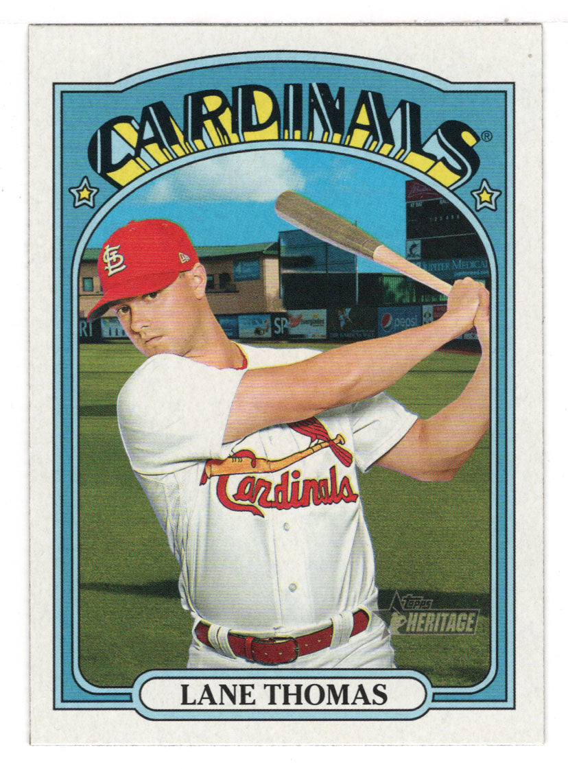 Lane Thomas - St. Louis Cardinals (MLB Baseball Card) 2021 Topps Heritage # 259 Mint