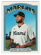 Sandy Alcantara - Miami Marlins (MLB Baseball Card) 2021 Topps Heritage # 273 Mint
