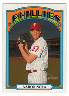 Aaron Nola - Philadelphia Phillies (MLB Baseball Card) 2021 Topps Heritage # 275 Mint