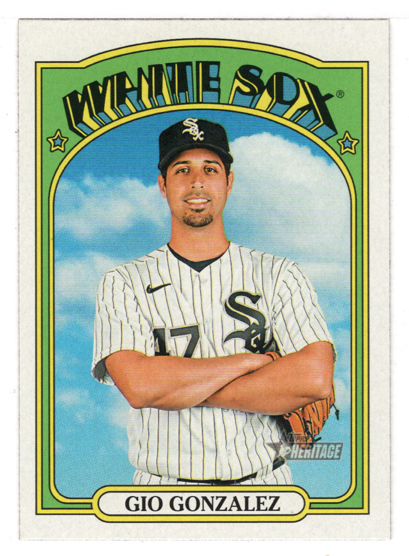 Gio Gonzalez - Chicago White Sox (MLB Baseball Card) 2021 Topps Heritage # 280 Mint