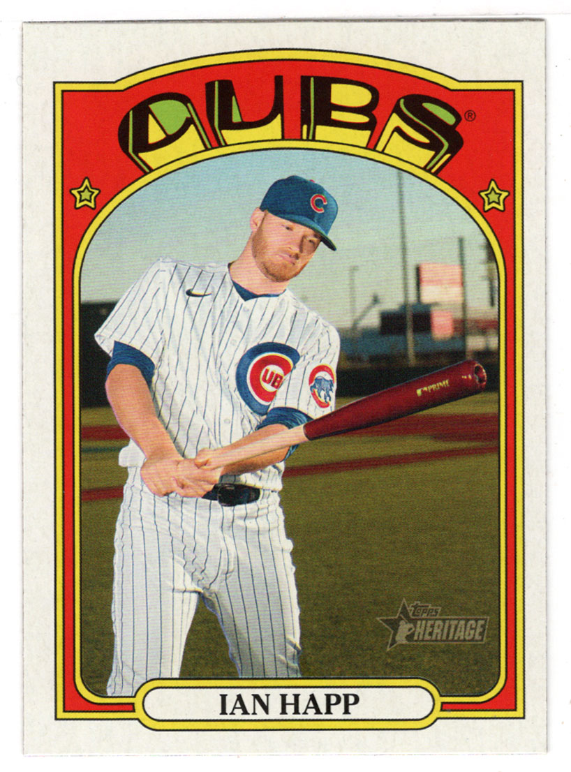 Ian Happ - Chicago Cubs (MLB Baseball Card) 2021 Topps Heritage # 286 Mint