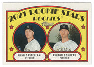 Ashton Goudeau RC - Ryan Castellani RC - Colorado Rockies - 2021 Rookie Stars (MLB Baseball Card) 2021 Topps Heritage # 287 Mint