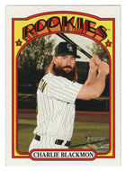 Charlie Blackmon - Colorado Rockies (MLB Baseball Card) 2021 Topps Heritage # 305 Mint